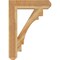 Ekena Millwork Merced Craftsman Rough Sawn Bracket, Western Red Cedar, 6"W x 30"D x 42"H BKT06X30X42MRC04RWR - alternate 3
